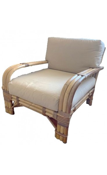 Bielecky Brothers Rattan Lounge Chair