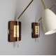 Pair of Custom Midcentury Style Wall Mount Sconces