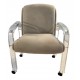 1970s Attributed to Lion in Frost Lucite Dining Chair (With Casters)