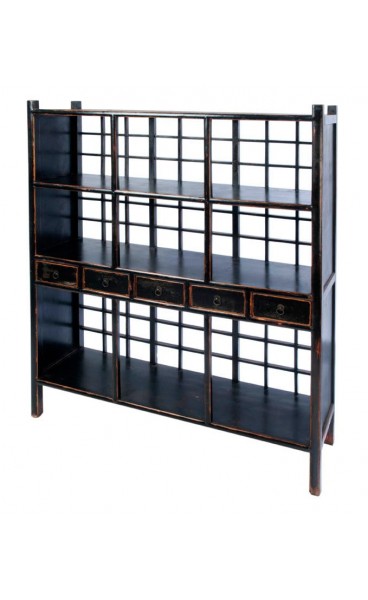 Tall Chinese Display Cabinet